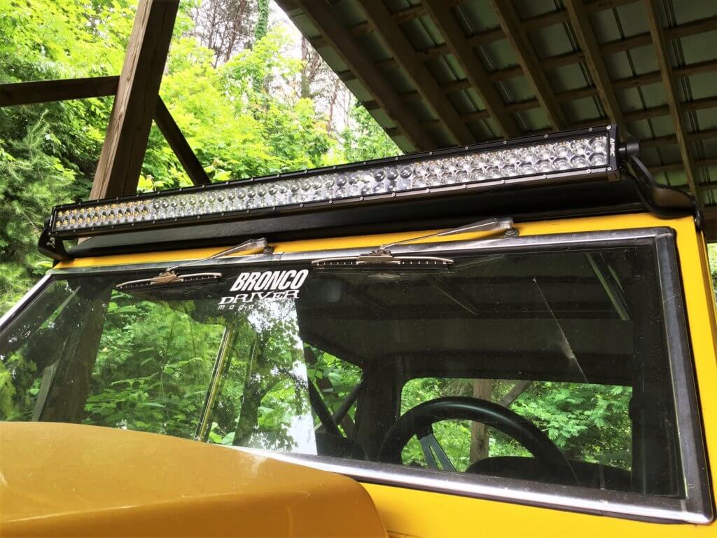 19661977 Ford Early Bronco LED Light Bar Mount HardKnoxFab